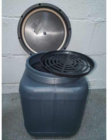 Bidón pvc 30 litros tapa con rosca