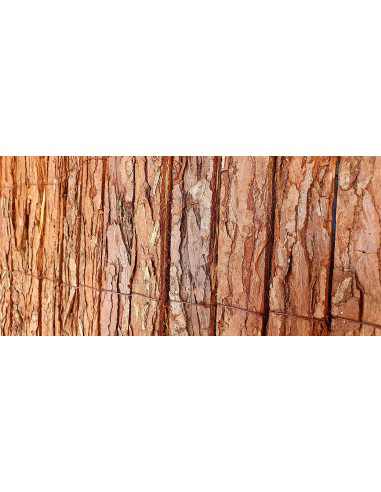 Tejido Corteza Pino Doble Cara, Marrón 5.00x1.00m