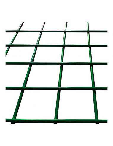 Malla electrosoldada plastificada de 25 metros 13x13x0,9mm