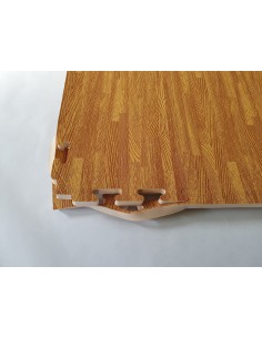 Tatami Puzzle para Gimnasio Artes Marciales Judo | Suelo Tatami Profesional 1mx1mx20mm Acabado Imitación Madera 2