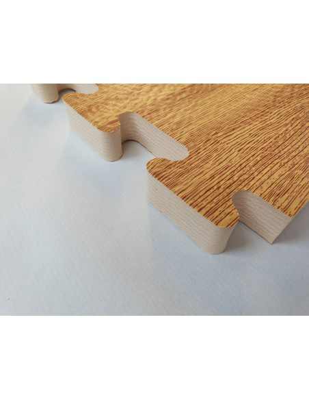 Tatami Puzzle para Gimnasio Artes Marciales Judo | Suelo Tatami Profesional 1mx1mx20mm Acabado Imitación Madera