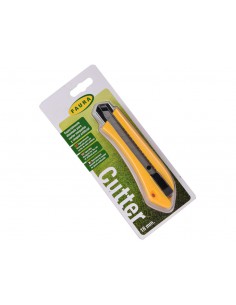 Cutter de 18 mm color amarillo