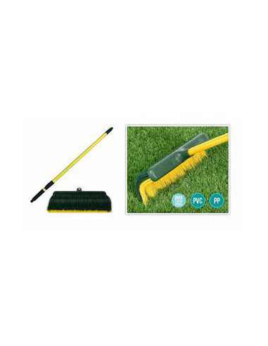Cepillo para barrer cesped y mango extensible