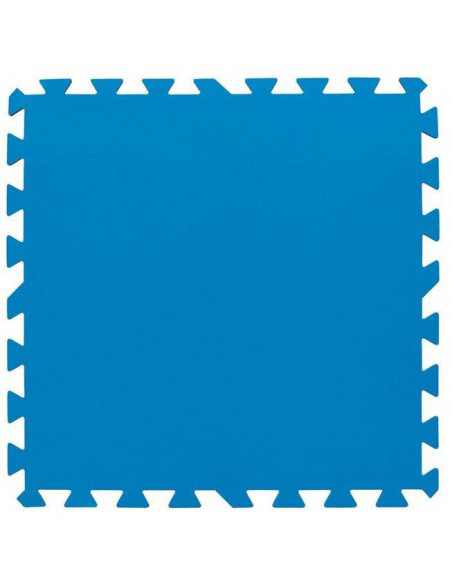 PACK ENTRENA- Alfombra Estera Protectora Estera 9 Piezas Goma Espuma 50x50cms de 4.5mm espesor Eva 2'25m2