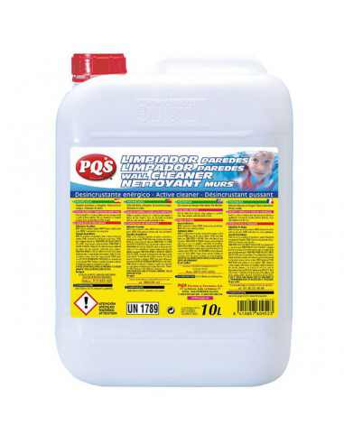 PQS Limpiador Paredes Gf.10 Lts.