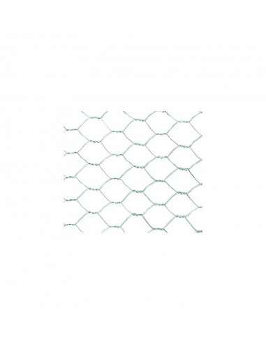 Malla hexagonal o de triple torsión, Diámetro alambre 0,90mm, Rollo 1X10m
