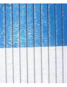 ROLO DE MALHA AZUL/BRANCO... 2